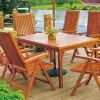 Bàn Ghế Gỗ Sân Vườn BA-008P