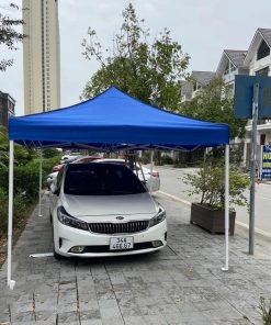 Nhà bạt lắp ghép 3x3m màu xanh