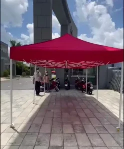 Nhà bạt Hòa Phát 3m x6m màu đỏ