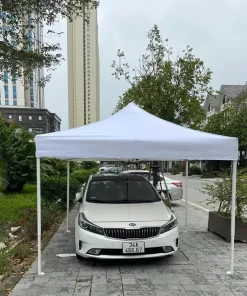 Nhà bạt lắp ghép 3x3m màu trắng