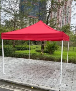 Nhà bạt ngoài trời 3x3m màu đỏ